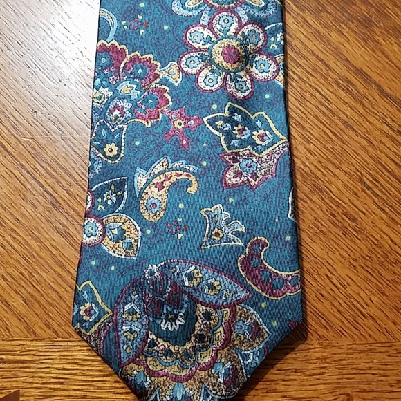 Norwood Neck Tie 100% Imported Silk - Picture 2 of 4